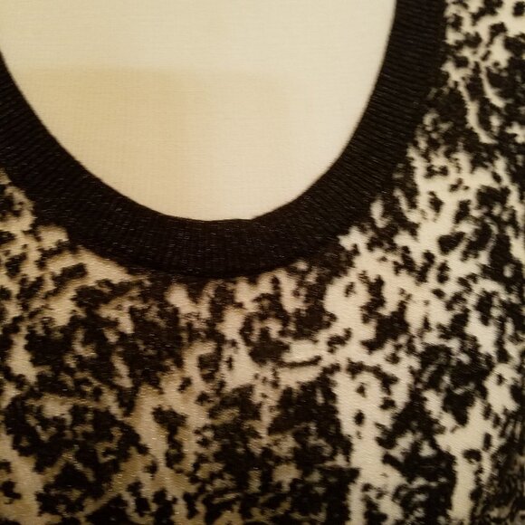 The Kooples side angle top see through black med - Picture 2 of 3